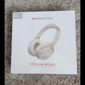 BEAND NEW SEALED Monster Persona 3rd ANC Headphones - Cream